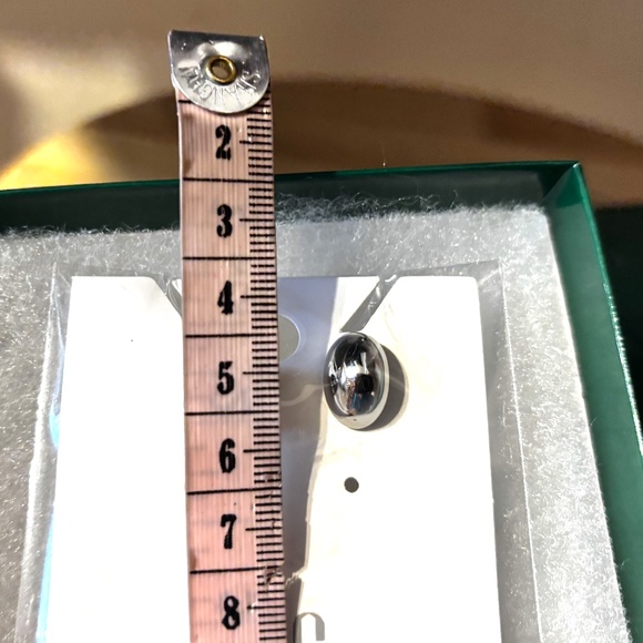 Zag Bijoux silver stainless steel Rosée earrings made in France NWT - Picture 5 of 5